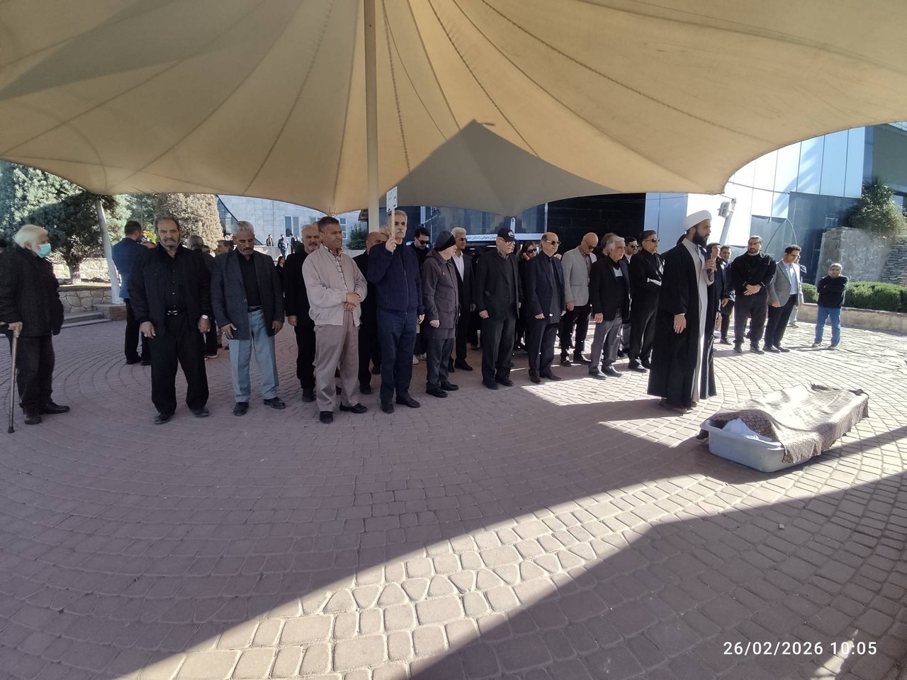 وداع با علی باباچاهی در بهشت سکینه کرج