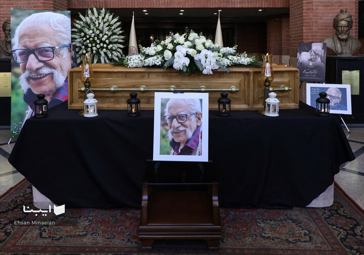 مراسم تشییع پیکر عبدالمجید ارفعی