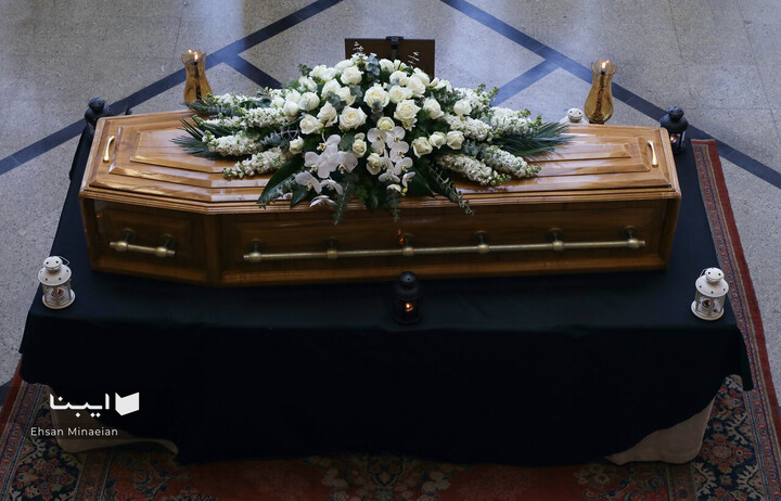 مراسم تشییع پیکر عبدالمجید ارفعی