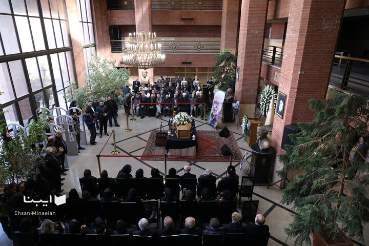 مراسم تشییع پیکر عبدالمجید ارفعی