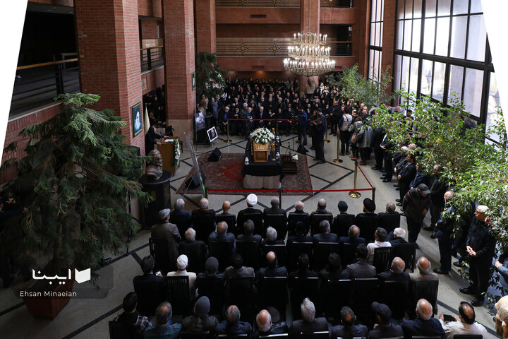 مراسم تشییع پیکر عبدالمجید ارفعی