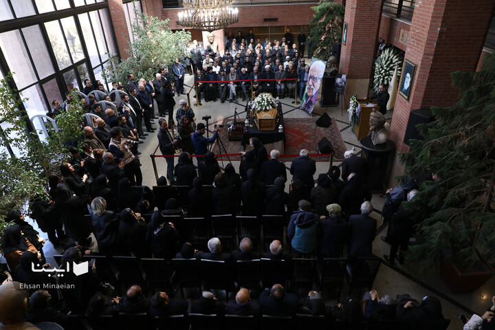 مراسم تشییع پیکر عبدالمجید ارفعی