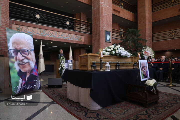 مراسم تشییع پیکر عبدالمجید ارفعی