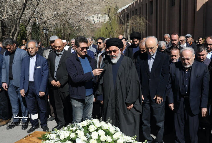 مراسم تشییع پیکر عبدالمجید ارفعی