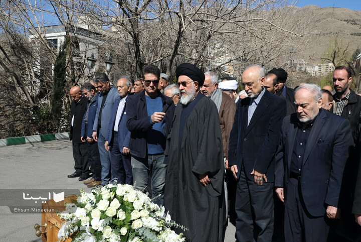 مراسم تشییع پیکر عبدالمجید ارفعی