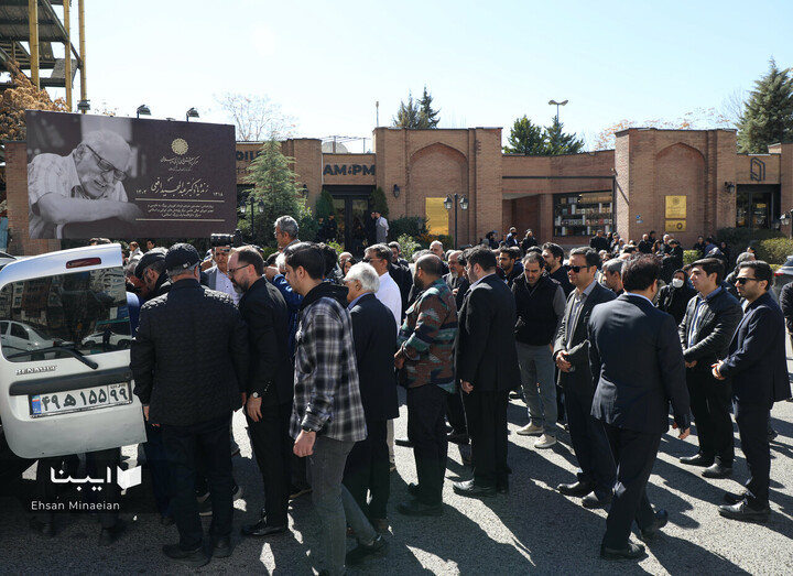 مراسم تشییع پیکر عبدالمجید ارفعی