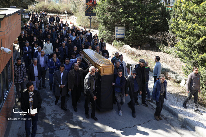 مراسم تشییع پیکر عبدالمجید ارفعی