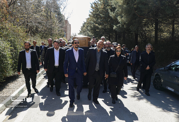 مراسم تشییع پیکر عبدالمجید ارفعی