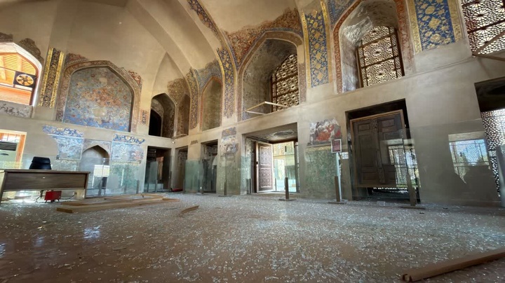 وقتی حملات هوایی به تاریخ می‌رسند/ زخم بر حافظه فرهنگی ایران در «دولتخانه صفوی»