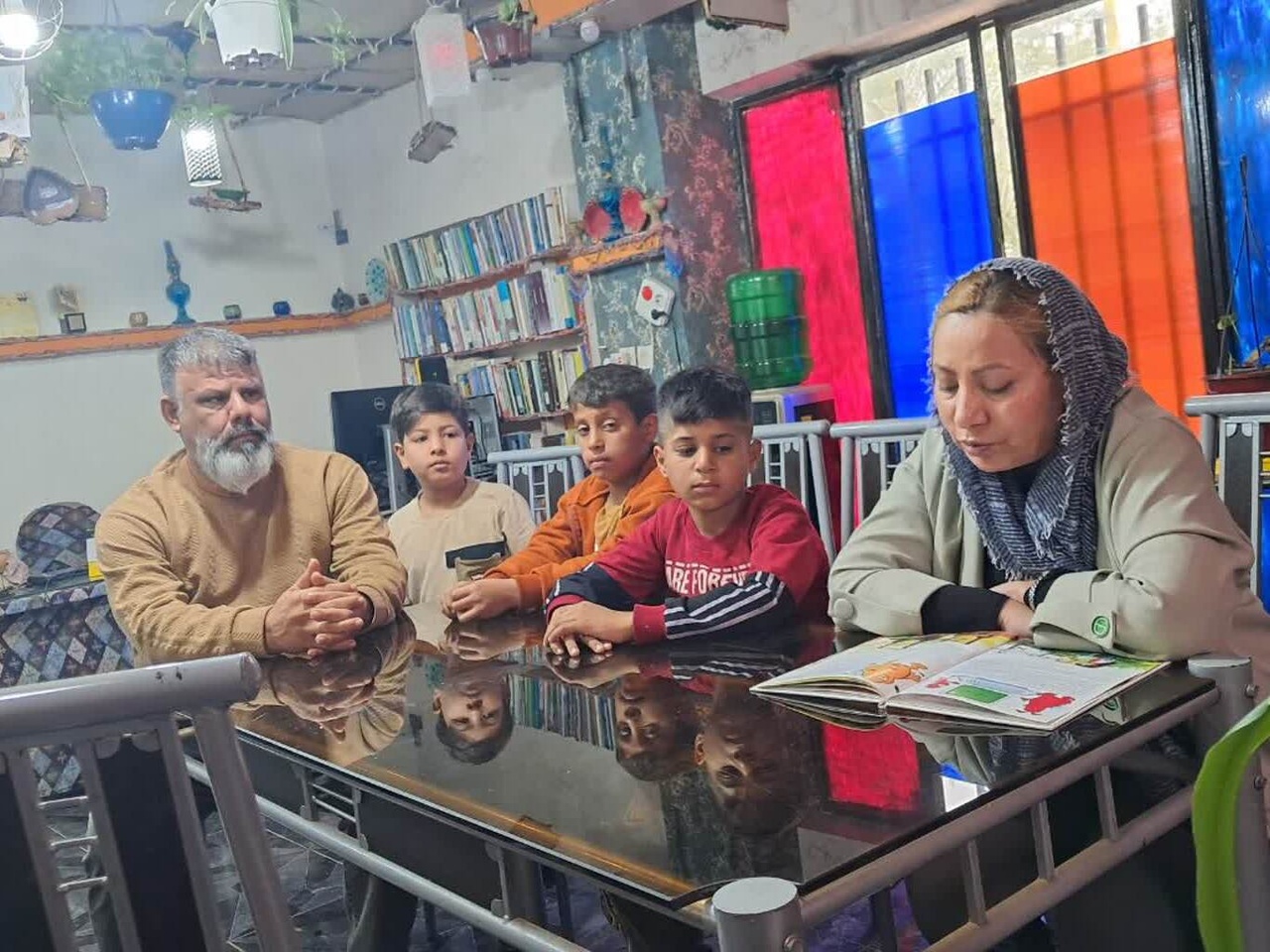 کافه کتاب خرمشهر پاتوق کودکان کتابخوان خرمشهری شد