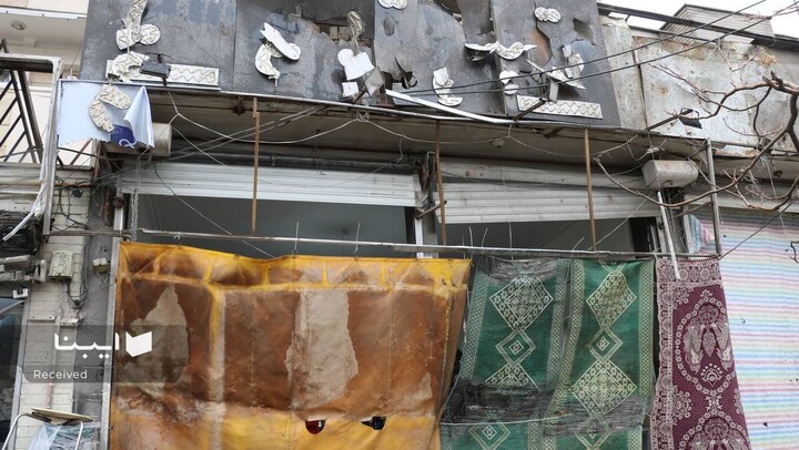 آسیب به کتابفروشی در جنگ ایران و رژیم صهیونیستی در تبریز