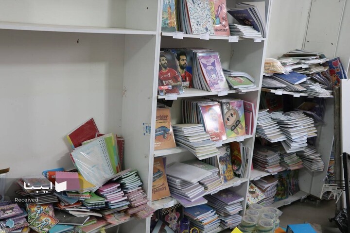 آسیب به کتابفروشی در جنگ ایران و رژیم صهیونیستی در تبریز