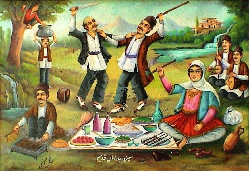همه کس رفته از خانه به صحرا/ برون برده همه ساز تماشا