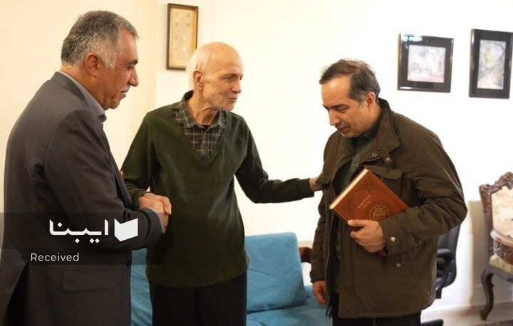 دیدار وزیر فرهنگ با علیرضا برازش نویسنده و پژوهشگر حوزه قرآن