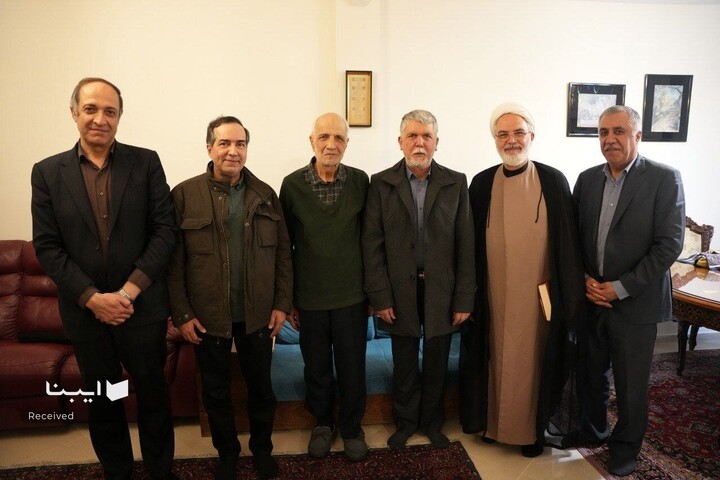 دیدار وزیر فرهنگ با علیرضا برازش نویسنده و پژوهشگر حوزه قرآن