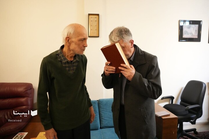 دیدار وزیر فرهنگ با علیرضا برازش نویسنده و پژوهشگر حوزه قرآن