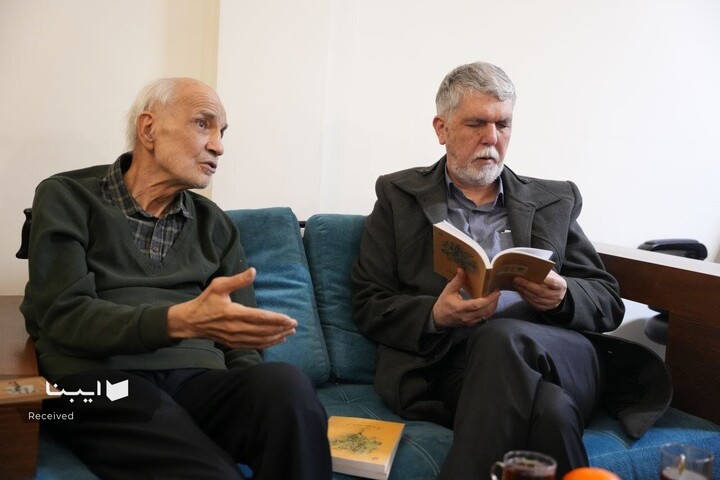 دیدار وزیر فرهنگ با علیرضا برازش نویسنده و پژوهشگر حوزه قرآن