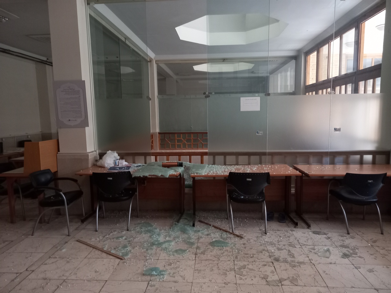 گزارش خسارت کتابخانهها به یونسکو/ مستندات در حال گردآوری است