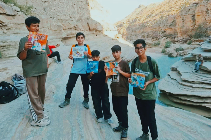 کتاب، پناه دلپذیر کودکان هرمزگانی‌