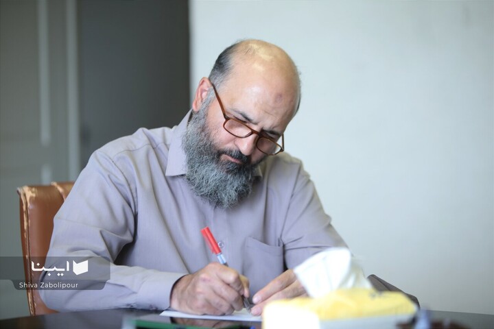 دیدار ابراهیم حیدری با اعضای هیئت مدیره انجمن قلم ایران