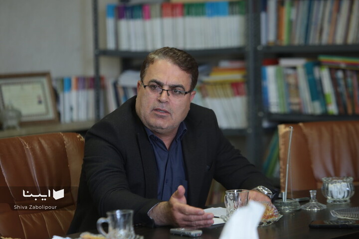 دیدار ابراهیم حیدری با اعضای هیئت مدیره انجمن قلم ایران