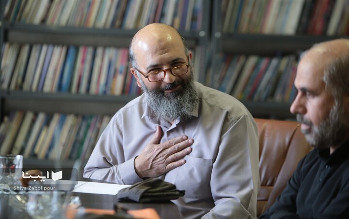 دیدار ابراهیم حیدری با اعضای هیئت مدیره انجمن قلم ایران