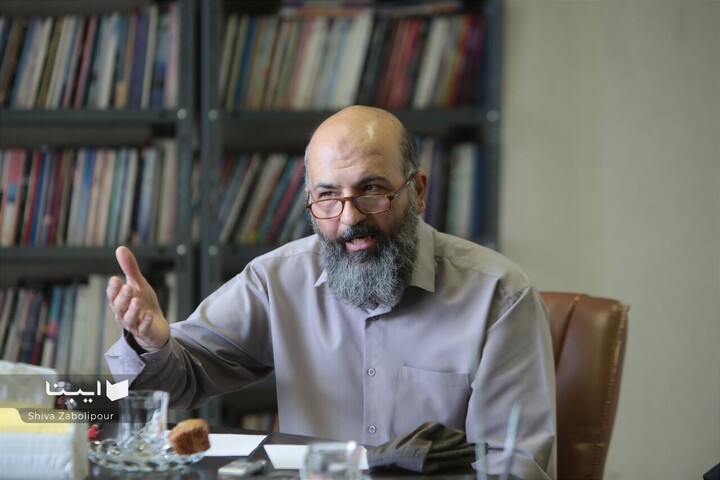 دیدار ابراهیم حیدری با اعضای هیئت مدیره انجمن قلم ایران