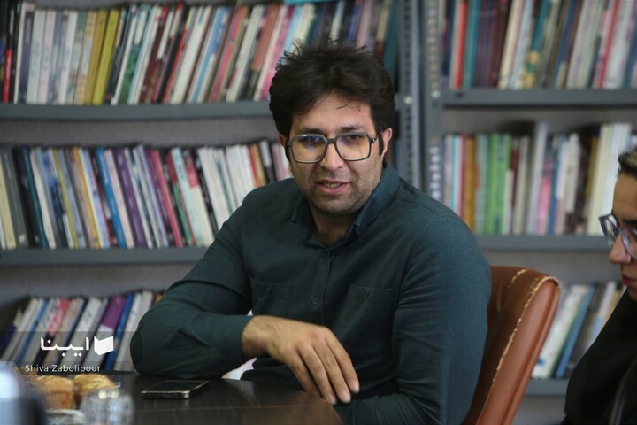 دیدار ابراهیم حیدری با اعضای هیئت مدیره انجمن قلم ایران