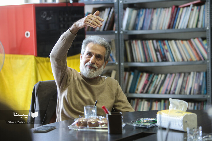 دیدار ابراهیم حیدری با اعضای هیئت مدیره انجمن قلم ایران