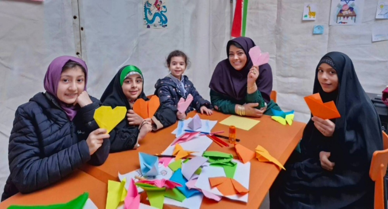 قصه، یک پناهگاه امن برای کودکان در شرایط جنگی است