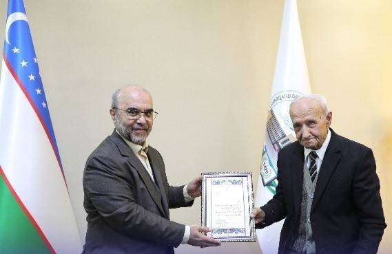 استاد دانشگاه دولتی سمرقند، عضو پیوسته فرهنگستان شد
