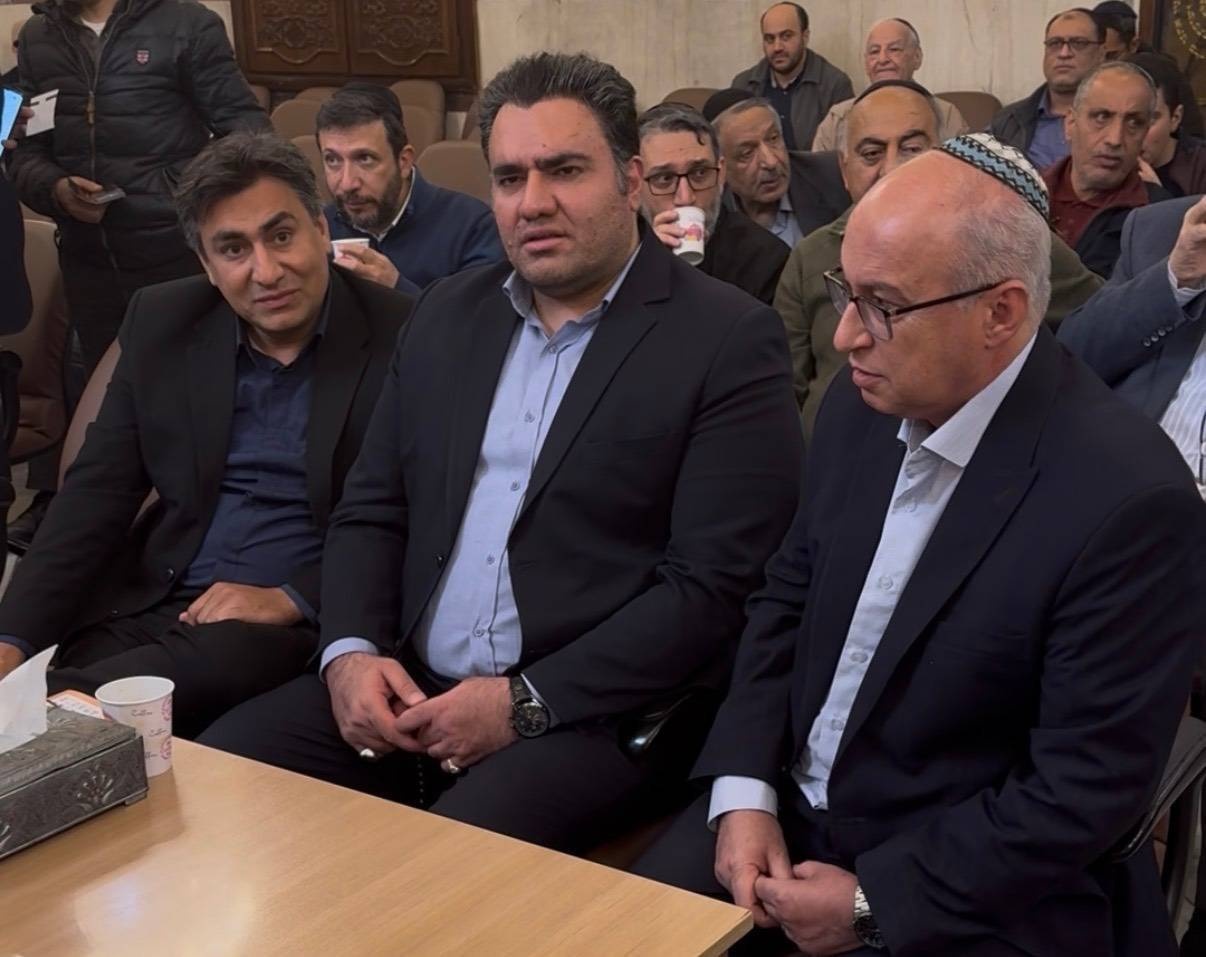 دعاخوانی جامعه کلیمیان تهران به‌مناسبت اربعین رهبر انقلاب
