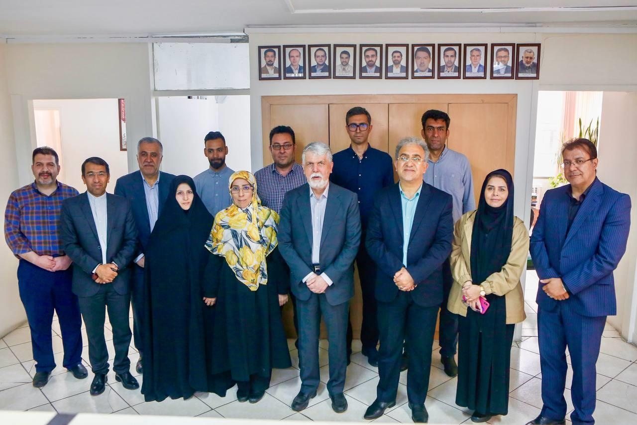 بازدید وزیر فرهنگ از پژوهشگاه فرهنگ، هنر و ارتباطات