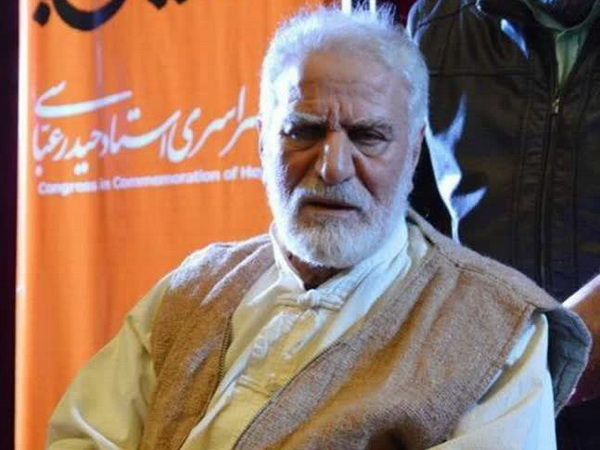 پیکر حیدر عباسی  در مراغه به خاک سپرده می‌شود