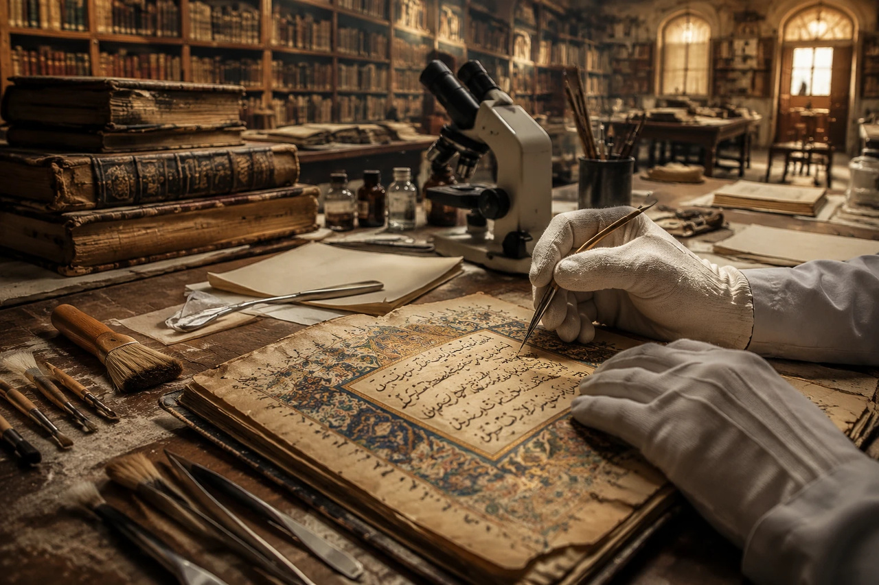 میراث مکتوب چگونه از آسیب زمان نجات می‌یابند؟