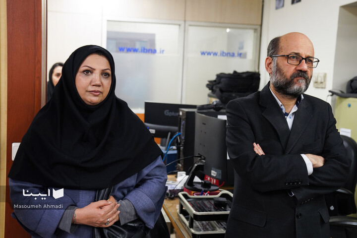 بازدید رئیس سازمان اسناد و کتابخانه ملی ایران از ایبنا