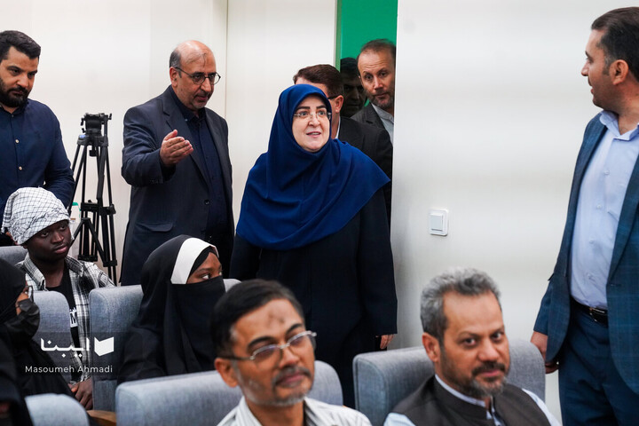 حضور سخنگوی دولت از ستاد هفتمین نمایشگاه مجازی کتاب