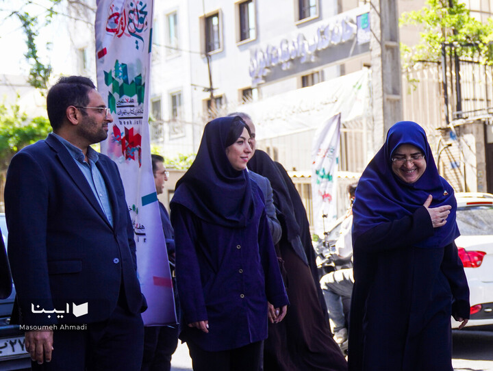 حضور سخنگوی دولت از ستاد هفتمین نمایشگاه مجازی کتاب