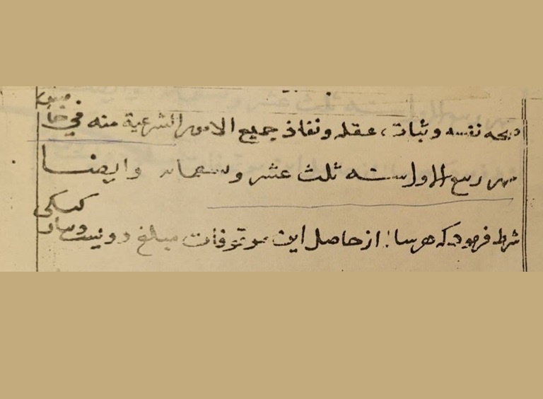 کشف قدیمی‌ترین وقف‌نامه جهان اسلام در طبس/ سندی متعلق به سال ۶۹۲ هجری شمسی