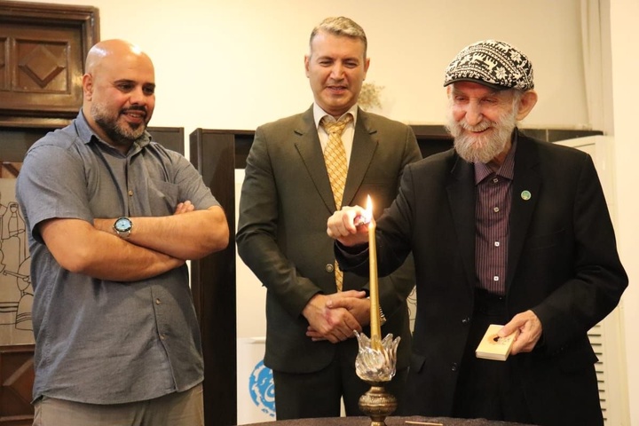 اسماعیل خلج شمع شب‌چراغ «میراث» را افروخت