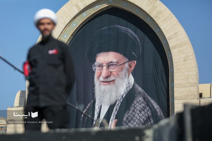 مراسم وداع با رهبر شهید