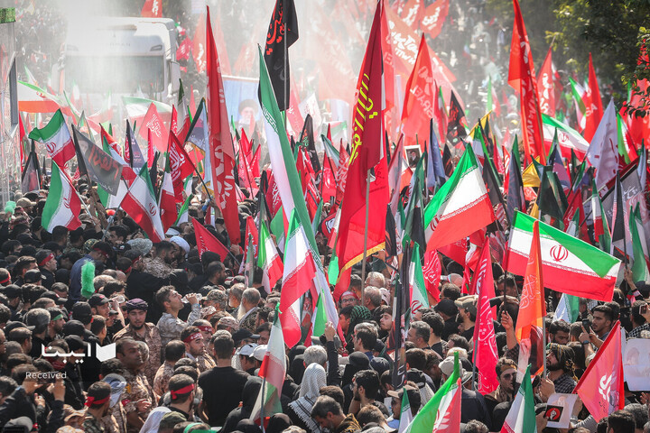 تشییع پیکر مطهر رهبر شهید انقلاب در تهران