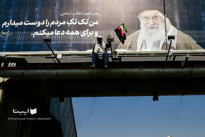 تشییع پیکر مطهر رهبر شهید انقلاب در تهران _۲