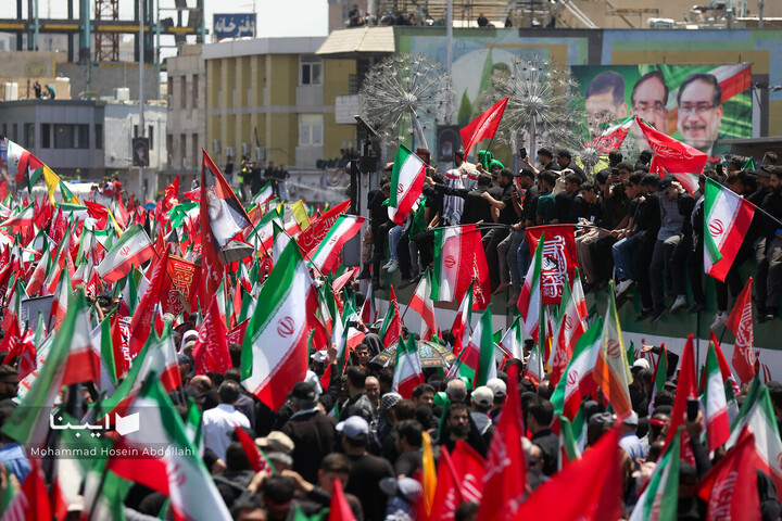 تشییع پیکر مطهر رهبر شهید انقلاب در تهران _۲