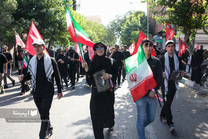 تشییع پیکر مطهر رهبر شهید انقلاب در تهران _۲