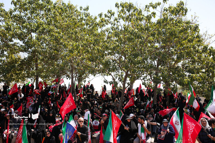 تشییع پیکر مطهر رهبر شهید انقلاب در تهران _۲