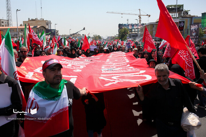 تشییع پیکر مطهر رهبر شهید انقلاب در تهران _۲