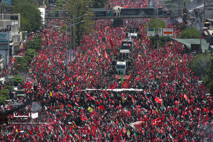 تشییع پیکر مطهر رهبر شهید انقلاب در تهران _۲