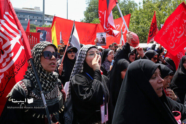 تشییع پیکر مطهر رهبر شهید انقلاب در تهران _۲
