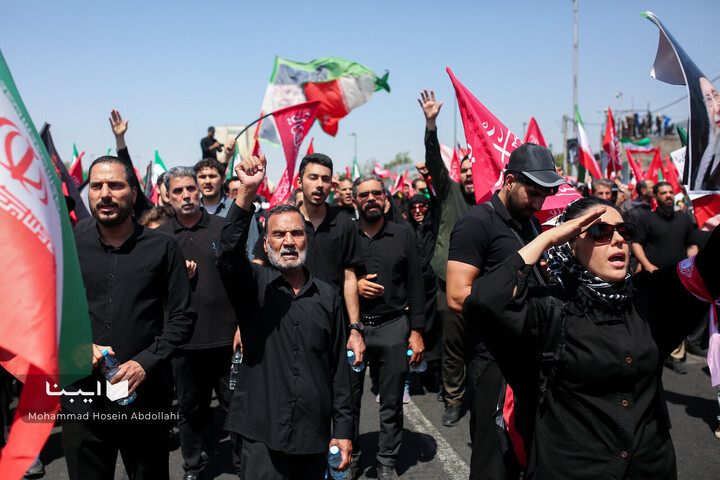 تشییع پیکر مطهر رهبر شهید انقلاب در تهران _۲